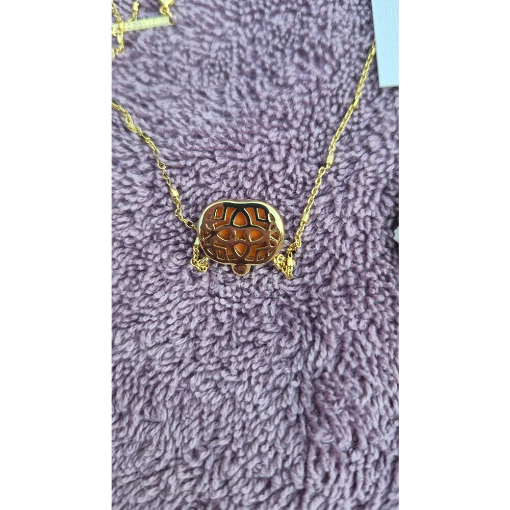 Kendra Scott Pumpkin Halloween Jewelry Set Gold & Orange 3 Pc NWT - Picture 5 of 10